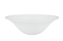 # 23101-21 Frosted Transitional Style Replacement Torchiere Glass Shade, 5-1/2" high x 15" diameter