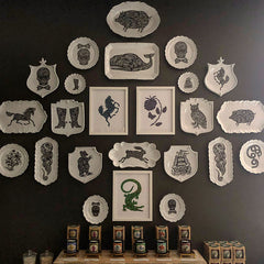Astier de Villatte x PATCH NYC Serpent Dinner Plate