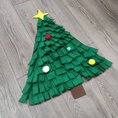 Gadget Gerbil Christmas Tree Shaped Dog Snuffle Mat