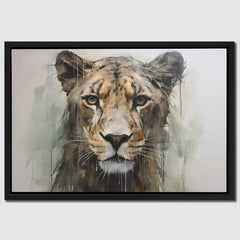 Lioness Heart - Luxury Wall Art