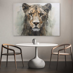 Lioness Heart - Luxury Wall Art