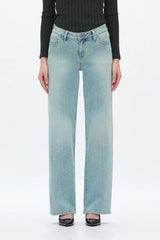 Low Rise Jeans (Light Blue)
