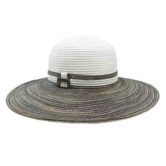 Metallic Polybraid Beach Hat - Sun 'N' Sand Hats Wide Brim Sun Hat Sun N Sand Hats