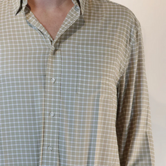 Performance Button Down (Tan)