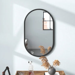 Pill Shape Wall Mirror