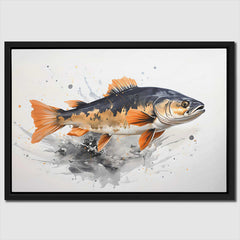 Radiant Salmon - Luxury Wall Art