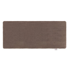 Sense Mink Washable Runner- 100% recycled polyester runner in a solid warm brown tone.