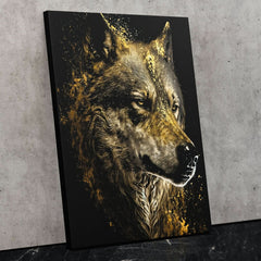 Shattered Wolf - Luxury Wall Art
