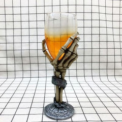 Gadget Gerbil Iron Skeleton Hand Goblet