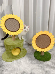 Gadget Gerbil Sunflower Cat Scratching Post