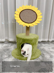 Gadget Gerbil Sunflower Cat Scratching Post