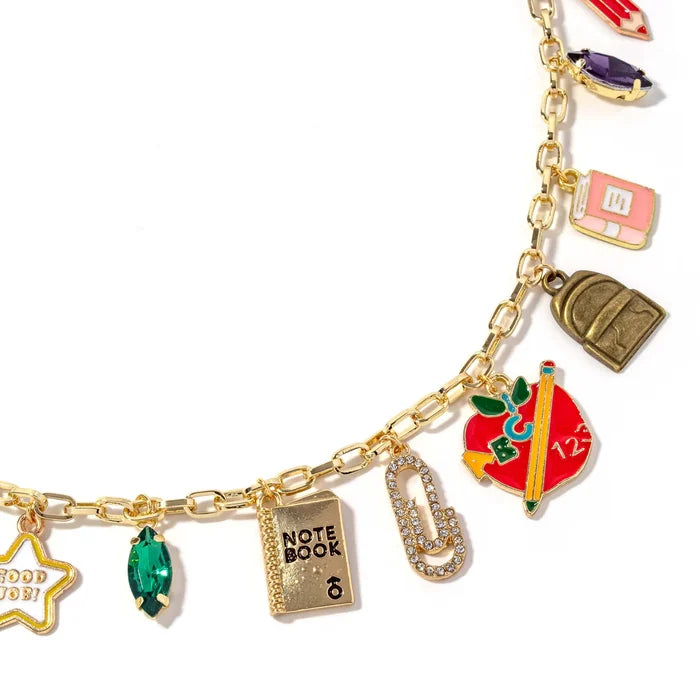 Teacher Charm Necklace