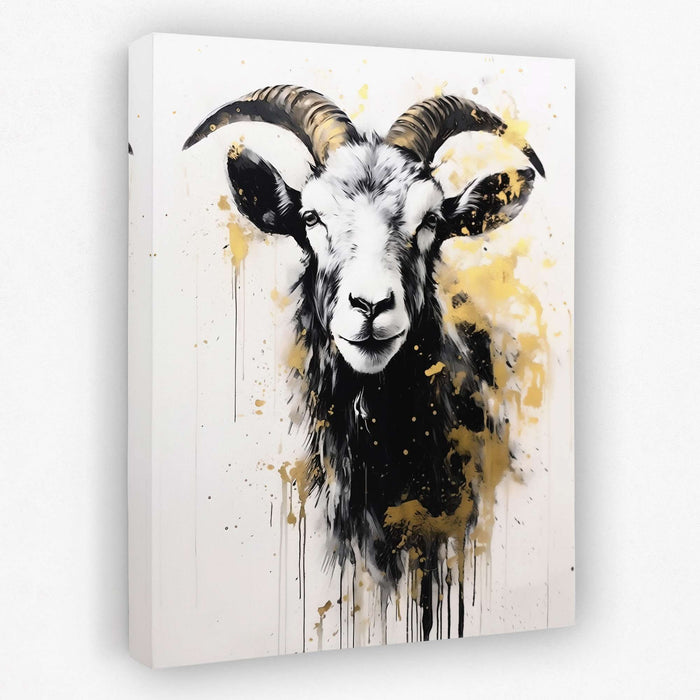 White Goat - Luxury Wall Art
