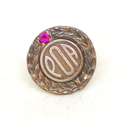 10k Gold POA Pin