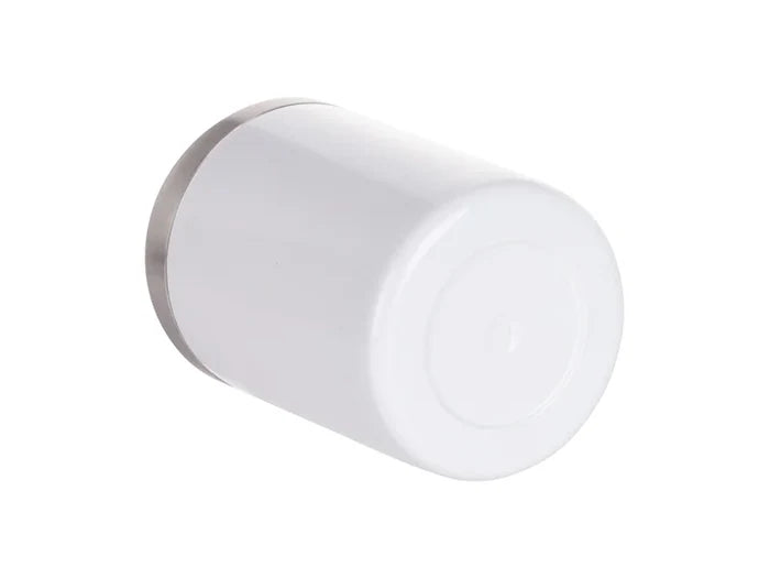 10oz/300ml Sublimation Stainless Steel Lowball Glass (White)
