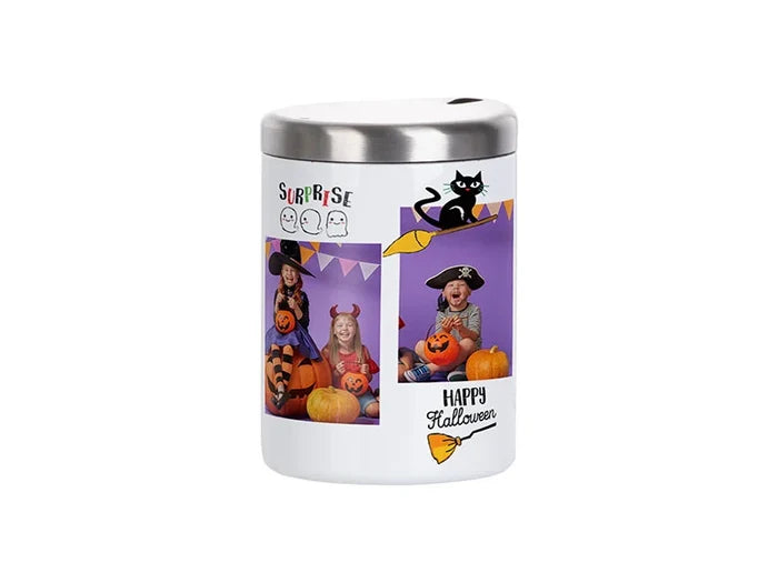 10oz/300ml Sublimation Stainless Steel Lowball Glass (White)