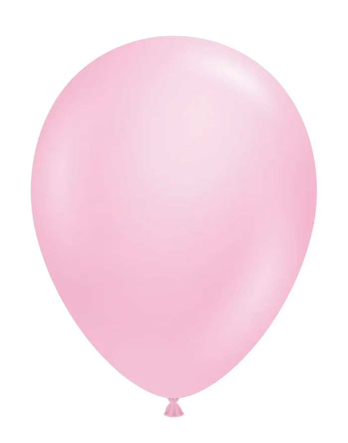 11 inch Tuftex Baby Pink Latex Balloons