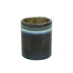 # 16001-1 Grey Glass Votive Candle Holder 2-3/4" Diameter x 3" Height, 1 Pack