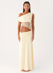 Love Motion Maxi Dress - Lemon