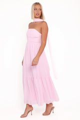 Celestria Maxi Dress - Pink