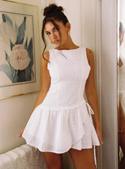 Cosie Mini Dress White