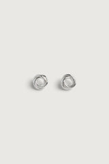 KNOTTED STUD EARRINGS