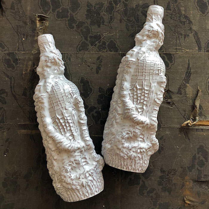 Astier de Villatte Textured Bottle Vase
