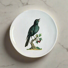 Astier de Villatte x John Derian Blue Sparrow Plate
