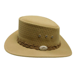 Aussie Chiller Perforated Bushie Hat Safari Hat Aussie Chiller