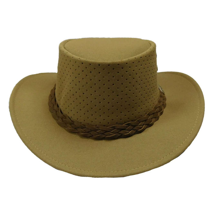 Aussie Chiller Perforated Bushie Hat Safari Hat Aussie Chiller