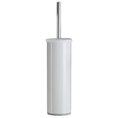 Bath Bliss Deluxe Stainless Steel Toilet Brush With Fully Removable Liner - White