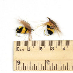 Gadget Gerbil Yellow Fly bait floating water bionic fly bee lure bait