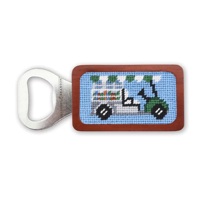 Beverage Cart Bottle Opener (Light Blue)