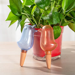 Gadget Gerbil Bird Shaped Water Planter (2 Pieces)