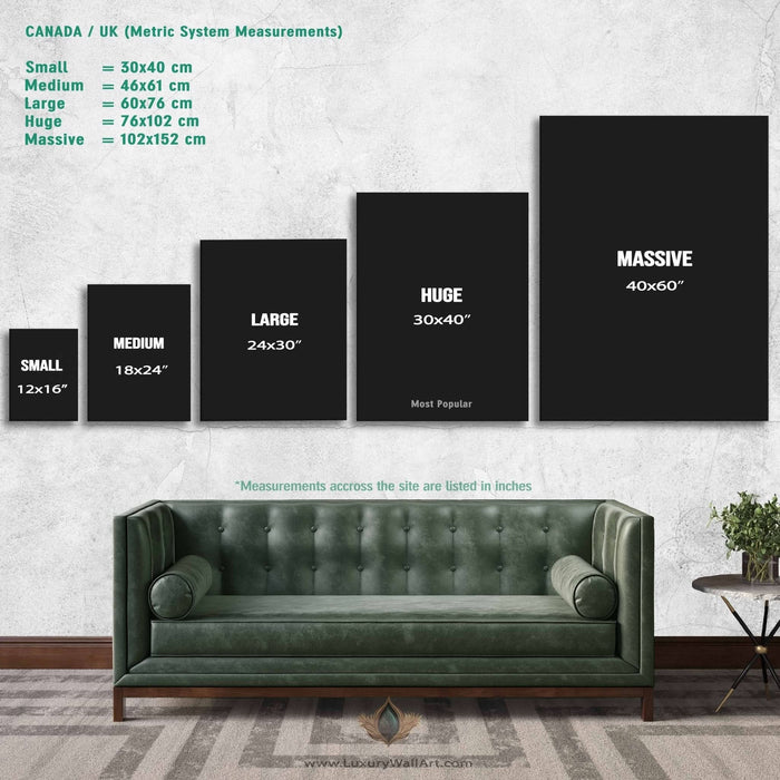 Black King and Queen of Spades - Entrepreneur Wall Art in Black Frame