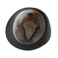 Black Matte Black Toyo Fedora Hat, 2XL - Stetson Hats Fedora Hat Stetson Hats