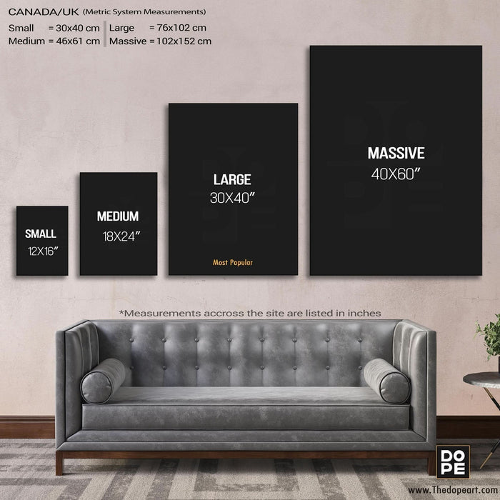 Black Queen of Spades - Framed Art Print