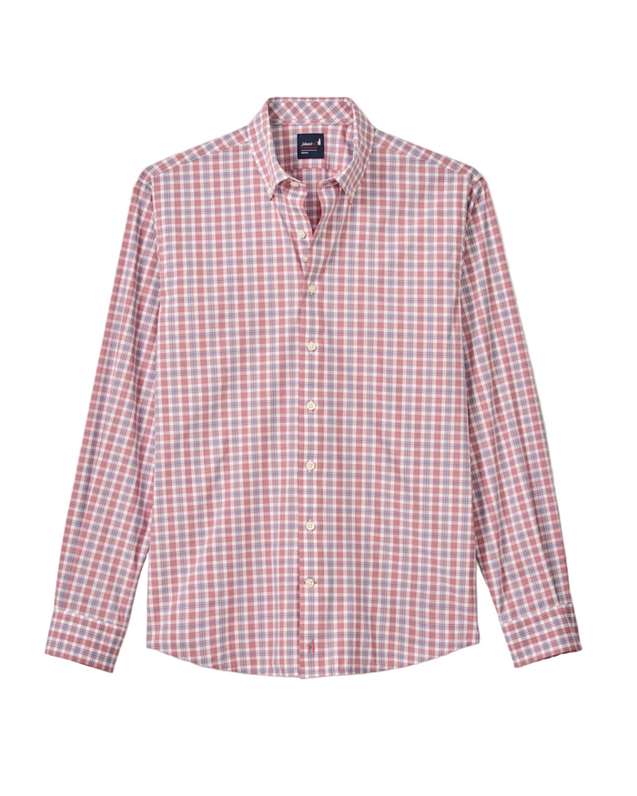 Brantley Button Up (Malibu Red)