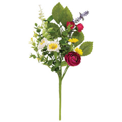 Breezy Summer Blooms Pick - 16”