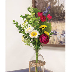 Breezy Summer Blooms Pick - 16”