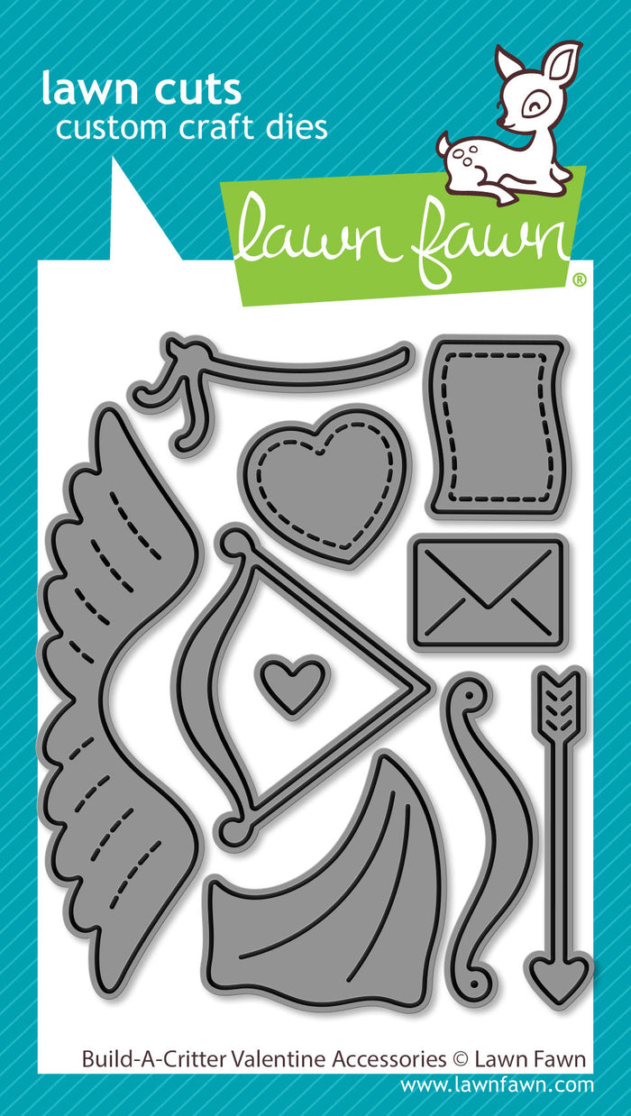 build-a-critter valentine accessories