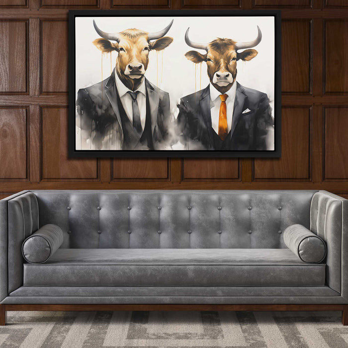 Bullish Opportunities - Bull Art for Office