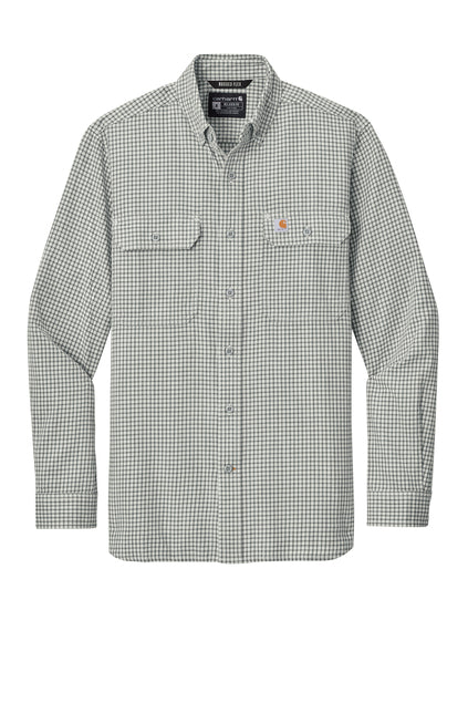 Carhartt® Rugged Flex Plaid Long Sleeve Shirt