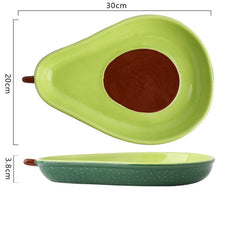 Gadget Gerbil 4 Style Ceramic Avocado Plate