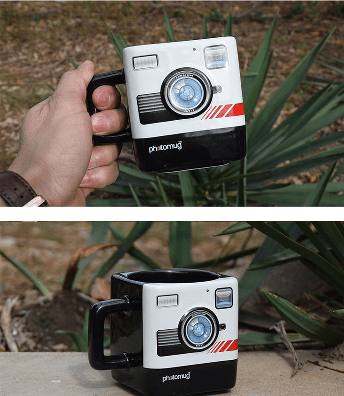Gadget Gerbil Ceramic Camera Mug