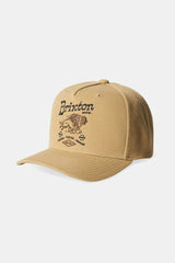 Brixton Men's Charging Buffalo Netplus Snapback - Sand | Main