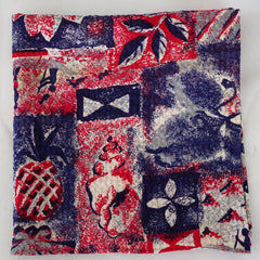 Chilled-Out Island Pattern Seersucker Cotton Pocket Square by Put This On