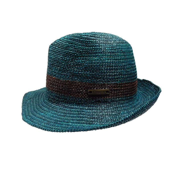 Christy's Crochet Raffia Fedora Hat Fedora Hat Christys' London