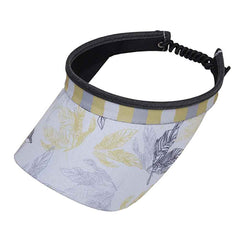 Citrus and Slate Golf Sun Visor with Coil Lace - Glove It Visors Visor Cap GloveIt V293 Yellow
