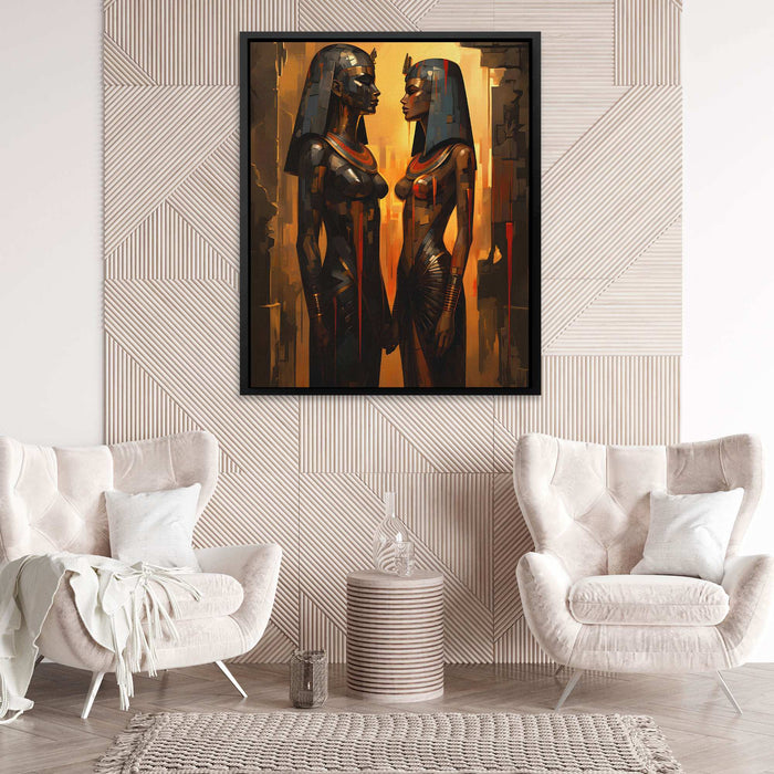 Cleopatra's Kiss - Large Abstract Canvas Print